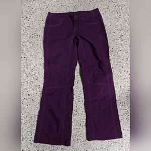 KUHL Plum Colored Hiking Pants 12